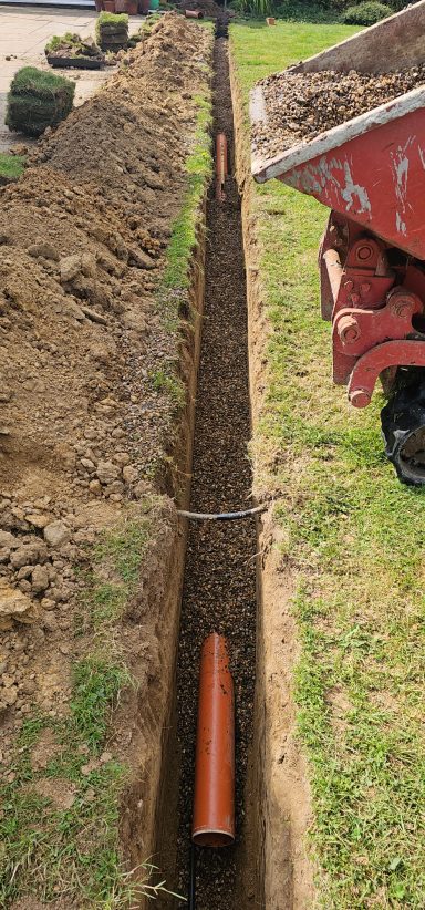 New Drainage run